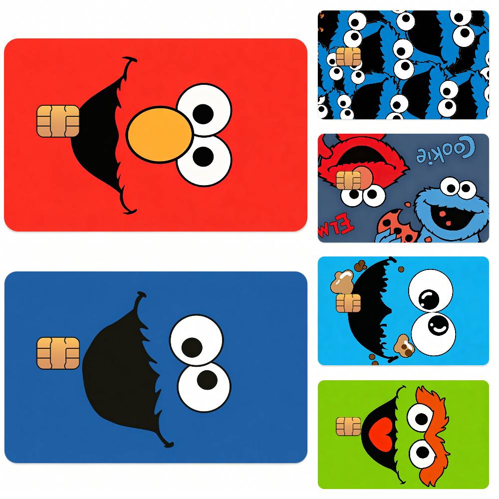 Street Fashion Wallpaper - S-SesAmE Fashion S-StreEt-kaartstickers voor banktoegang Beschermende