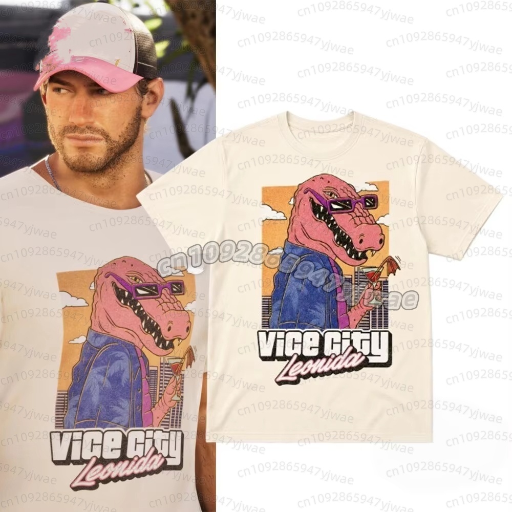 Street Fashion Mood - Jason Vice City Leonida Alligator Gedrukt