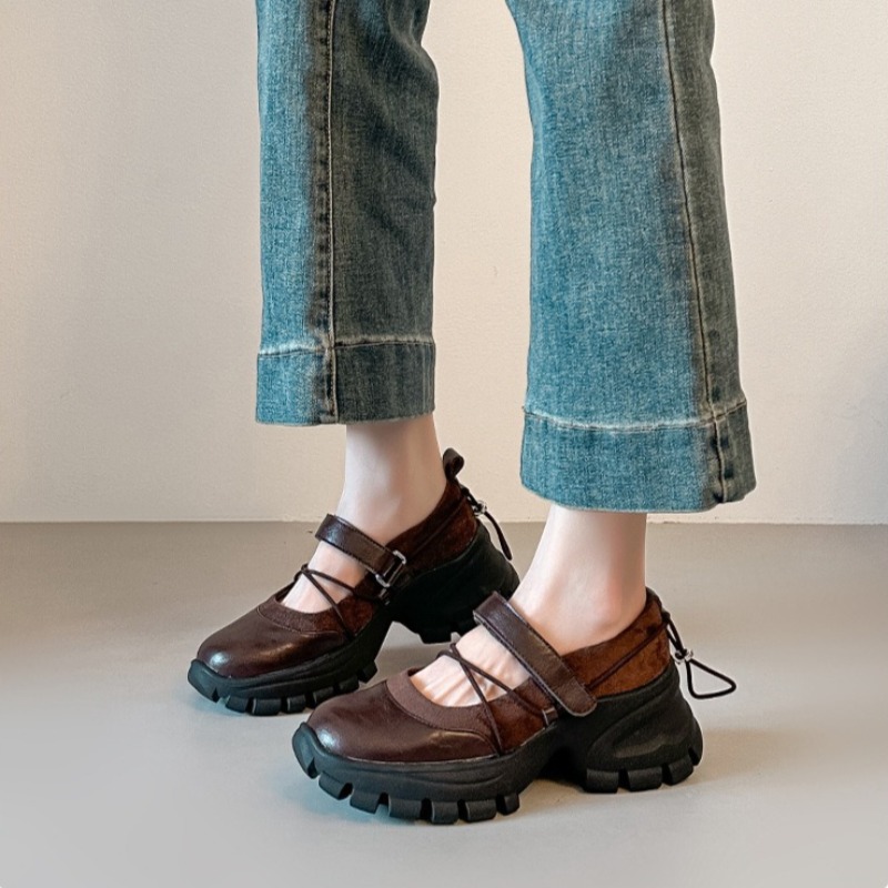 Street Fashion Ladies - Nieuwe Retro Ballet Mary Jane Schoenen