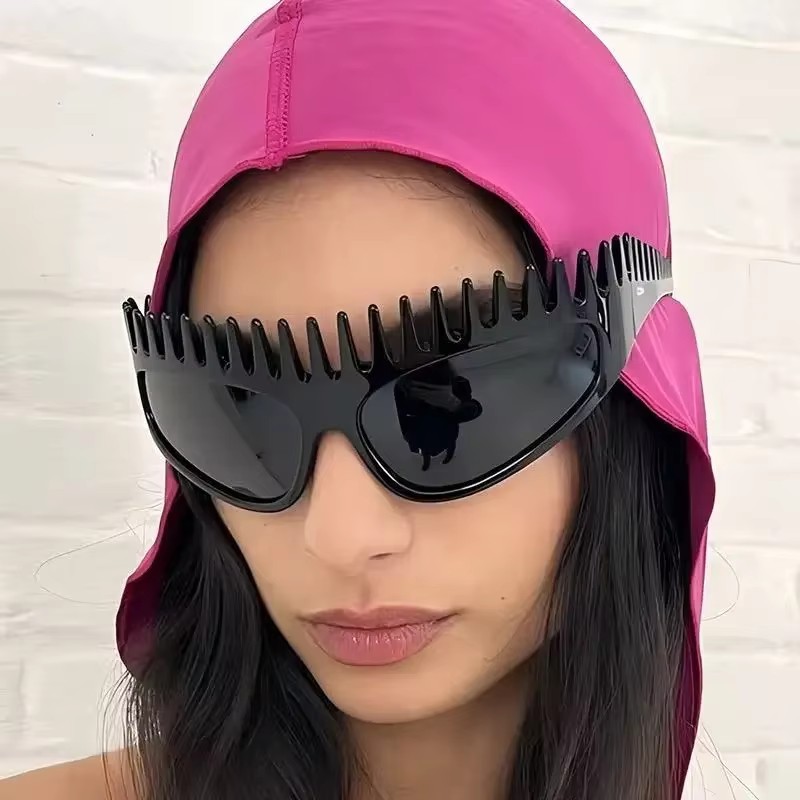 Quirky Street Fashion - 1Pc Damesmode Bril Nieuwe Stijl Persoonlijkheid