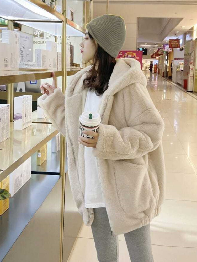 Herfst Winter Oversized Zoete  - Street Fashion Hong Kong recensie en prijs