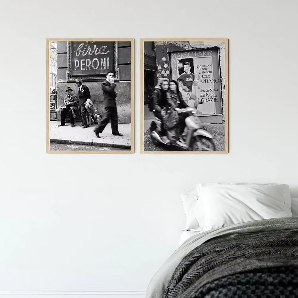 Mode zwart-wit vintage fotogra - Street Fashion Photography recensie en prijs