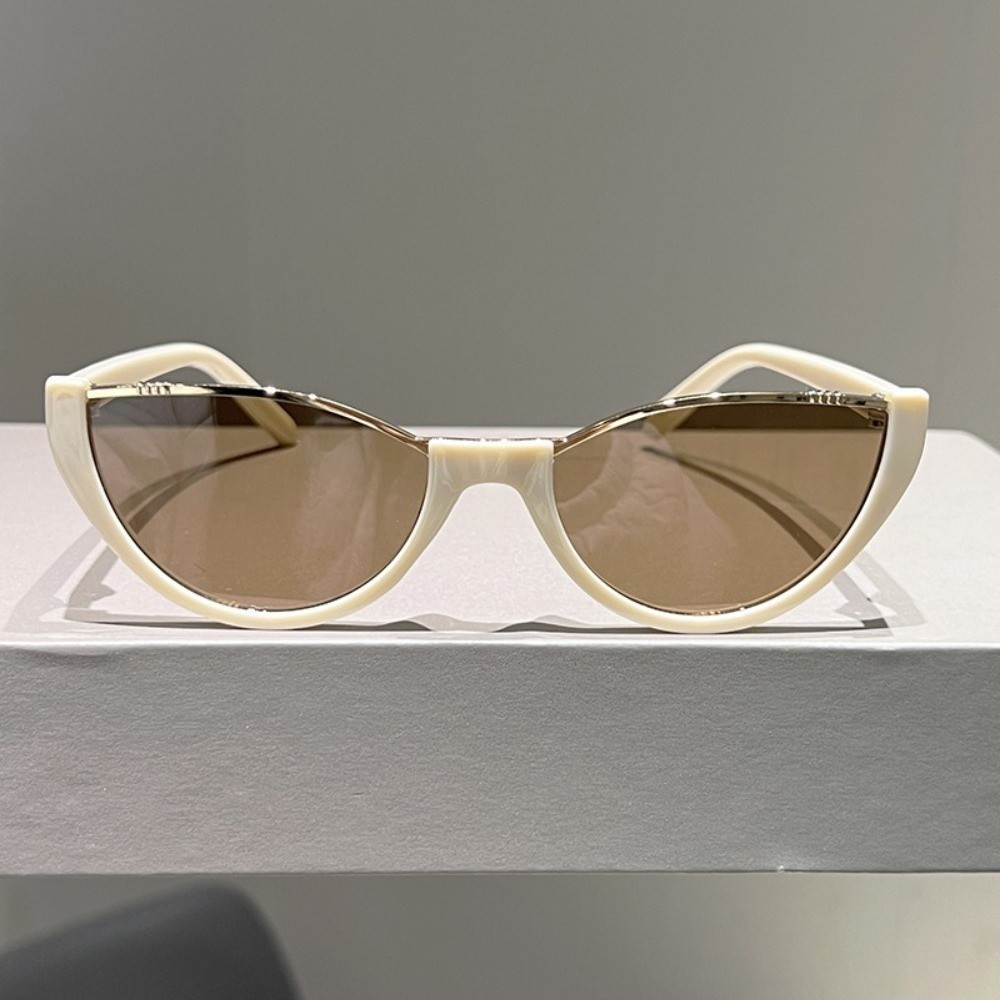 Mode Cat Eye-zonnebril met hal - Street Fashion Photography recensie en prijs