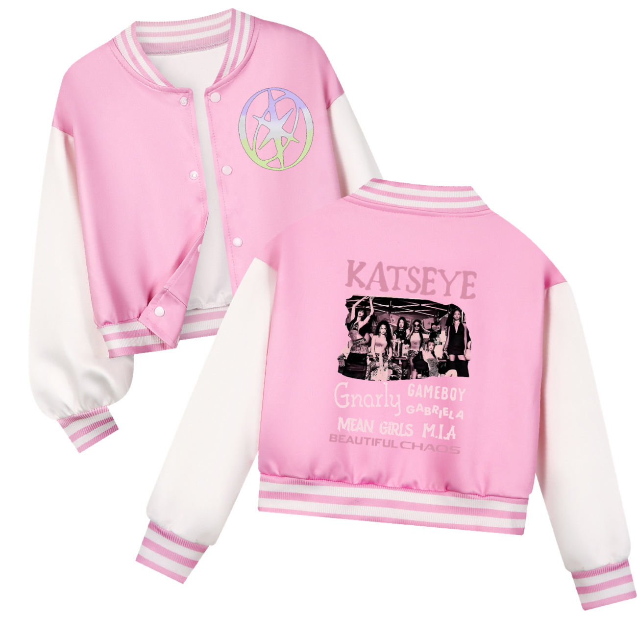 KATSEYE Printing kinder korte  - Street Fashion Kids recensie en prijs
