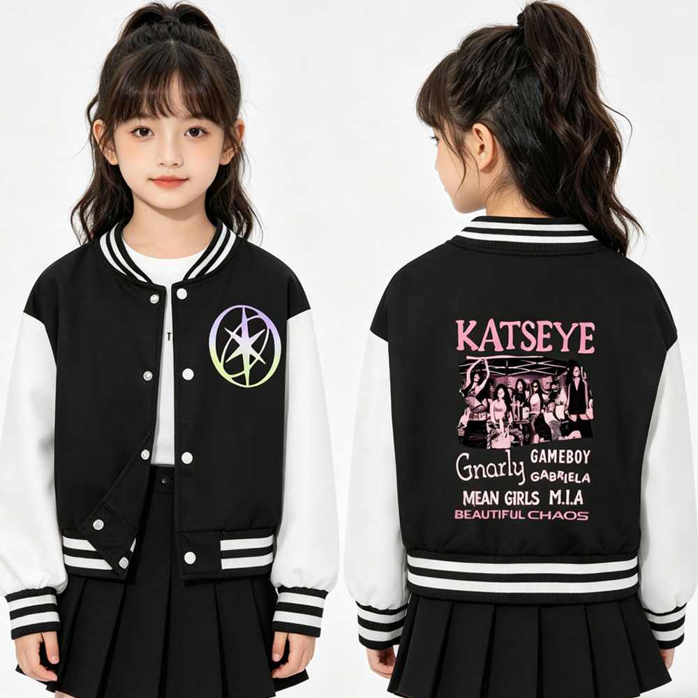 KATSEYE Printing kinder korte  - Street Fashion Kids recensie en prijs