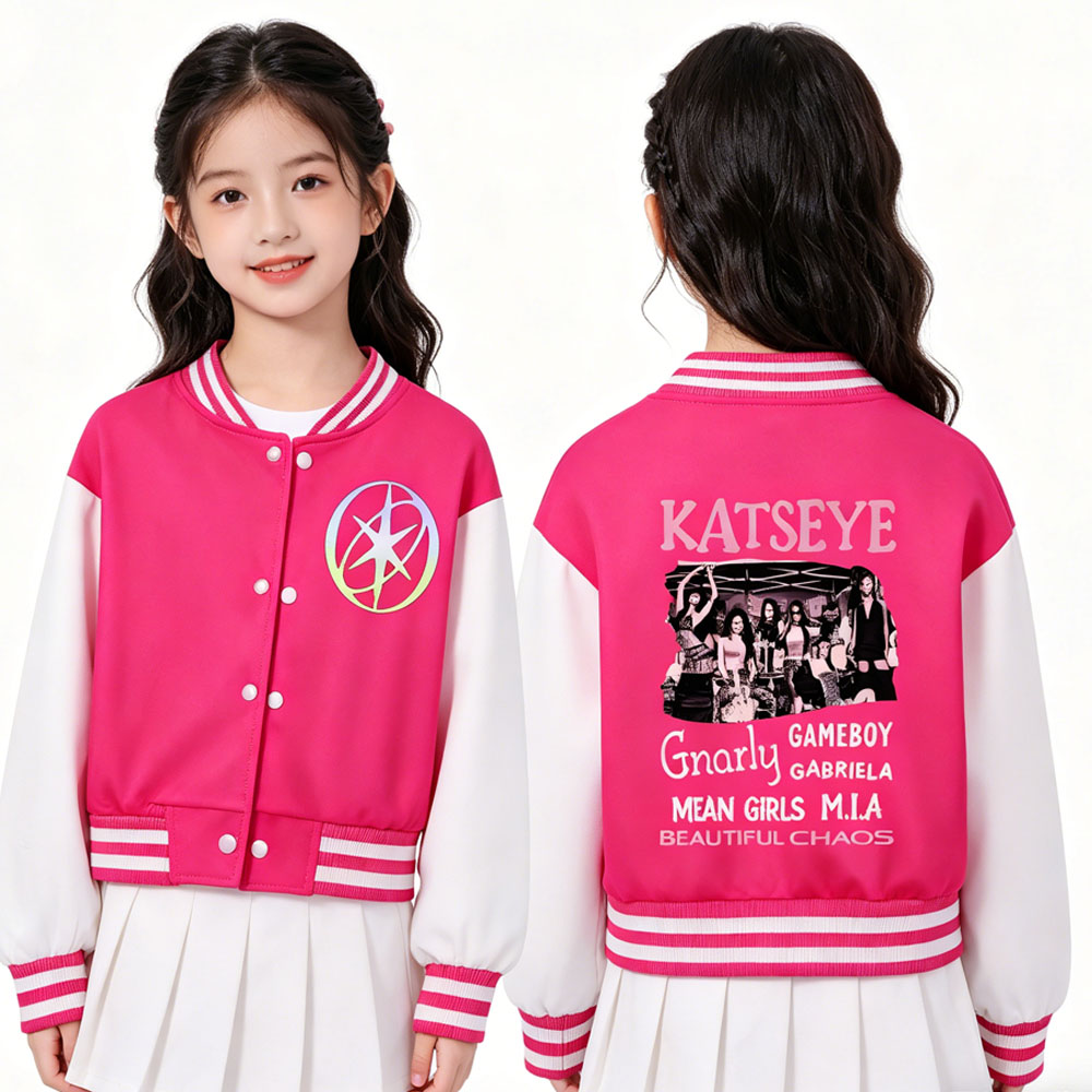 KATSEYE Printing kinder korte  - Street Fashion Kids recensie en prijs