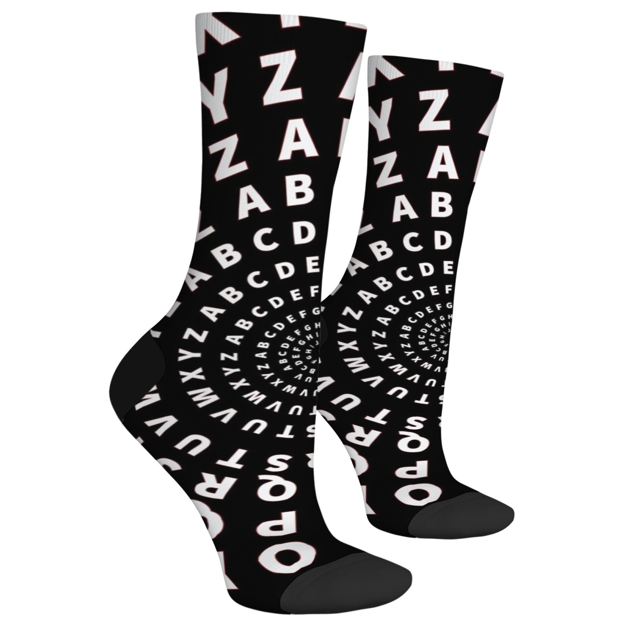 Leuke nieuwe sokken met letter - Quirky Street Fashion recensie en prijs