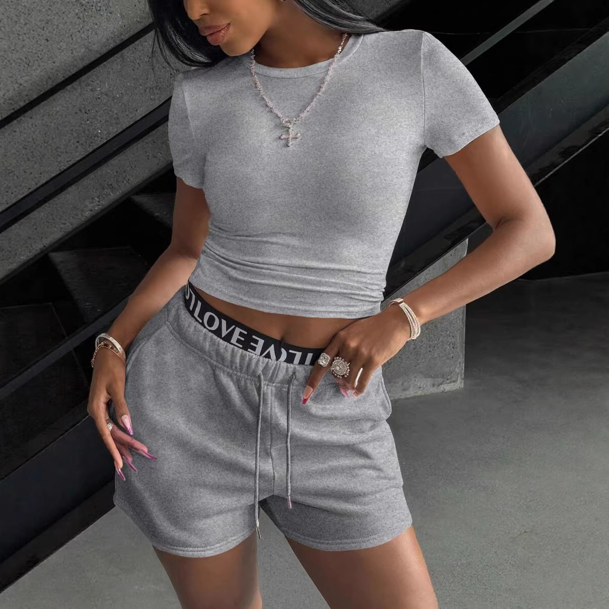 Mode Dames 2-delig Slim Fit Ko - Street Fashion Mood recensie en prijs