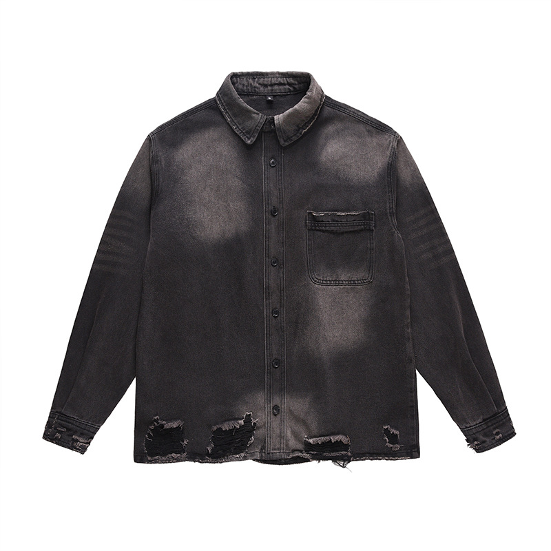 Heren High Street gescheurde j - Street Fashion Jacket recensie en prijs