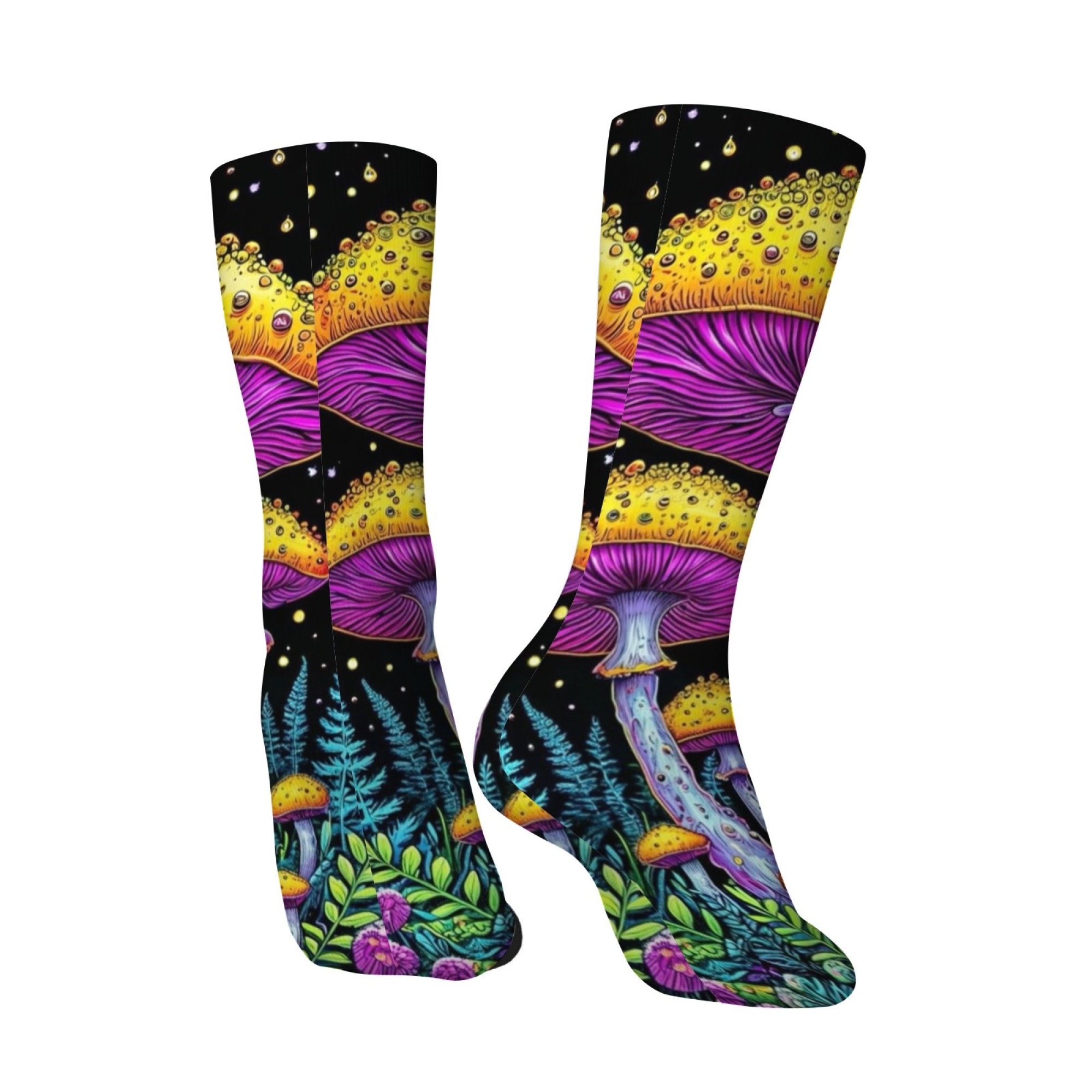 Leuke cartoon gele paddenstoel - Quirky Street Fashion recensie en prijs