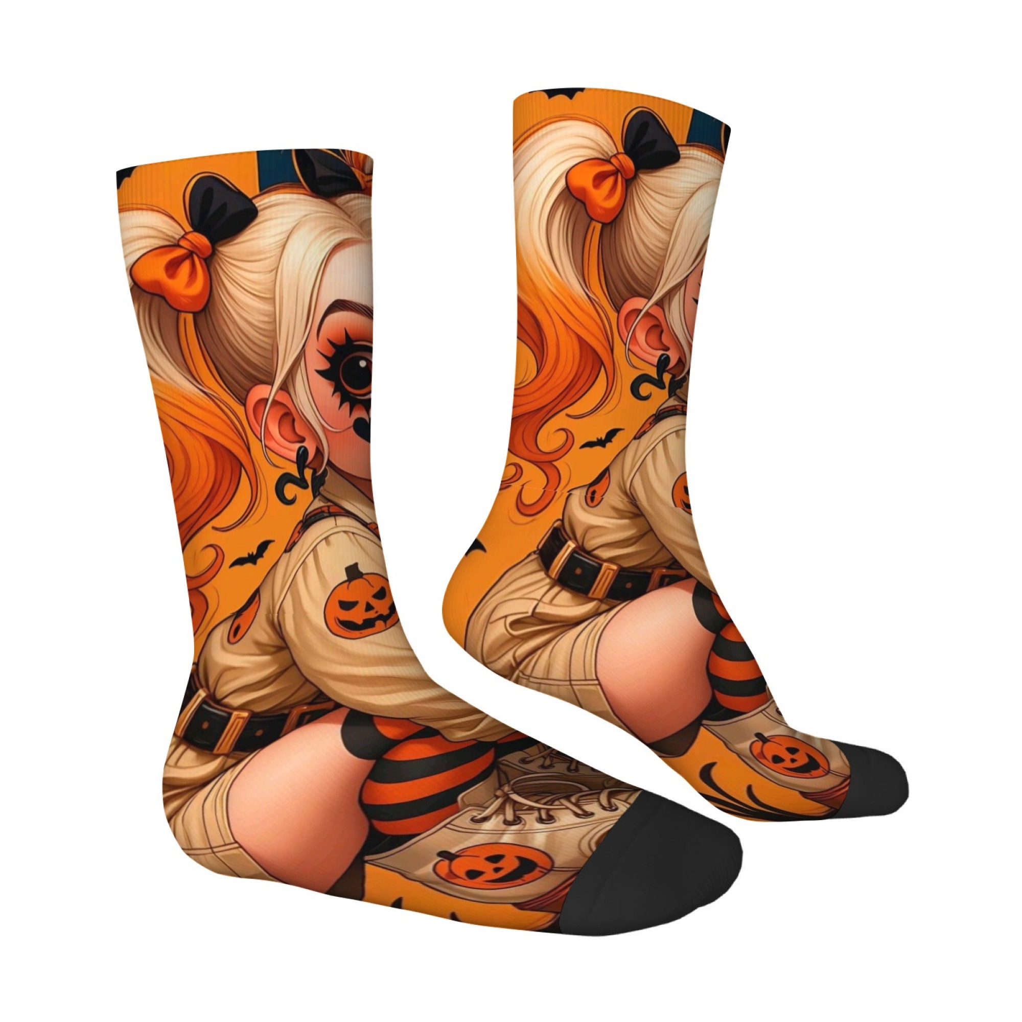 Cartoon Twin-tailed Girl Print - Quirky Street Fashion recensie en prijs