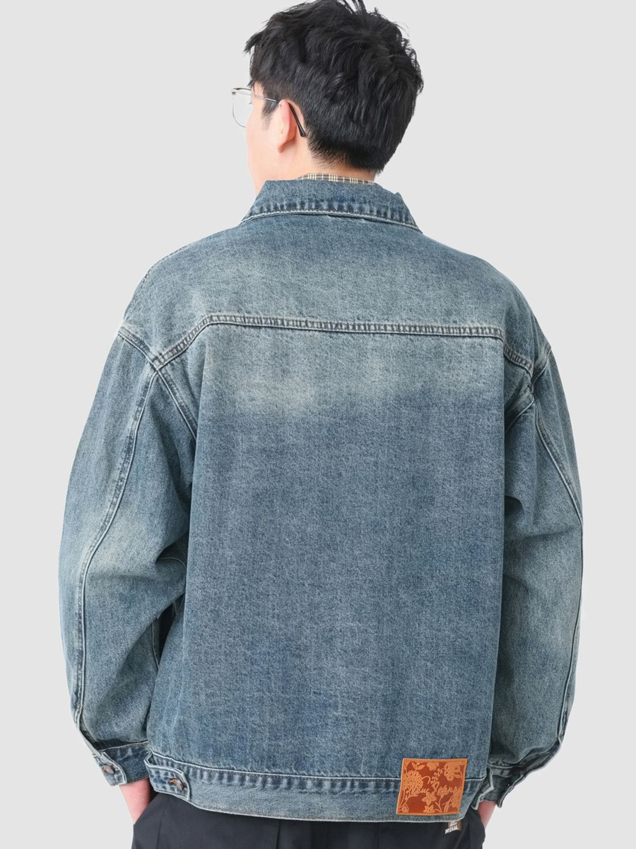 Vintage borduurwerk zak denim  - Street Fashion Hong Kong recensie en prijs