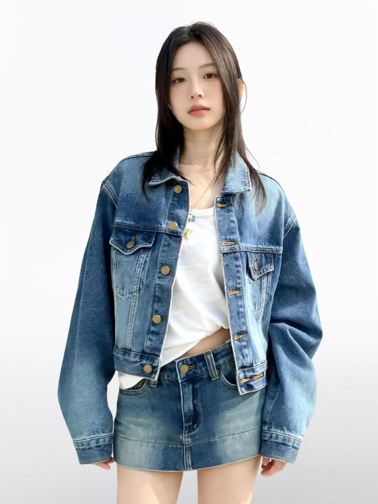 Dames Amerikaanse Vintage 2-de - Street Fashion Jacket recensie en prijs