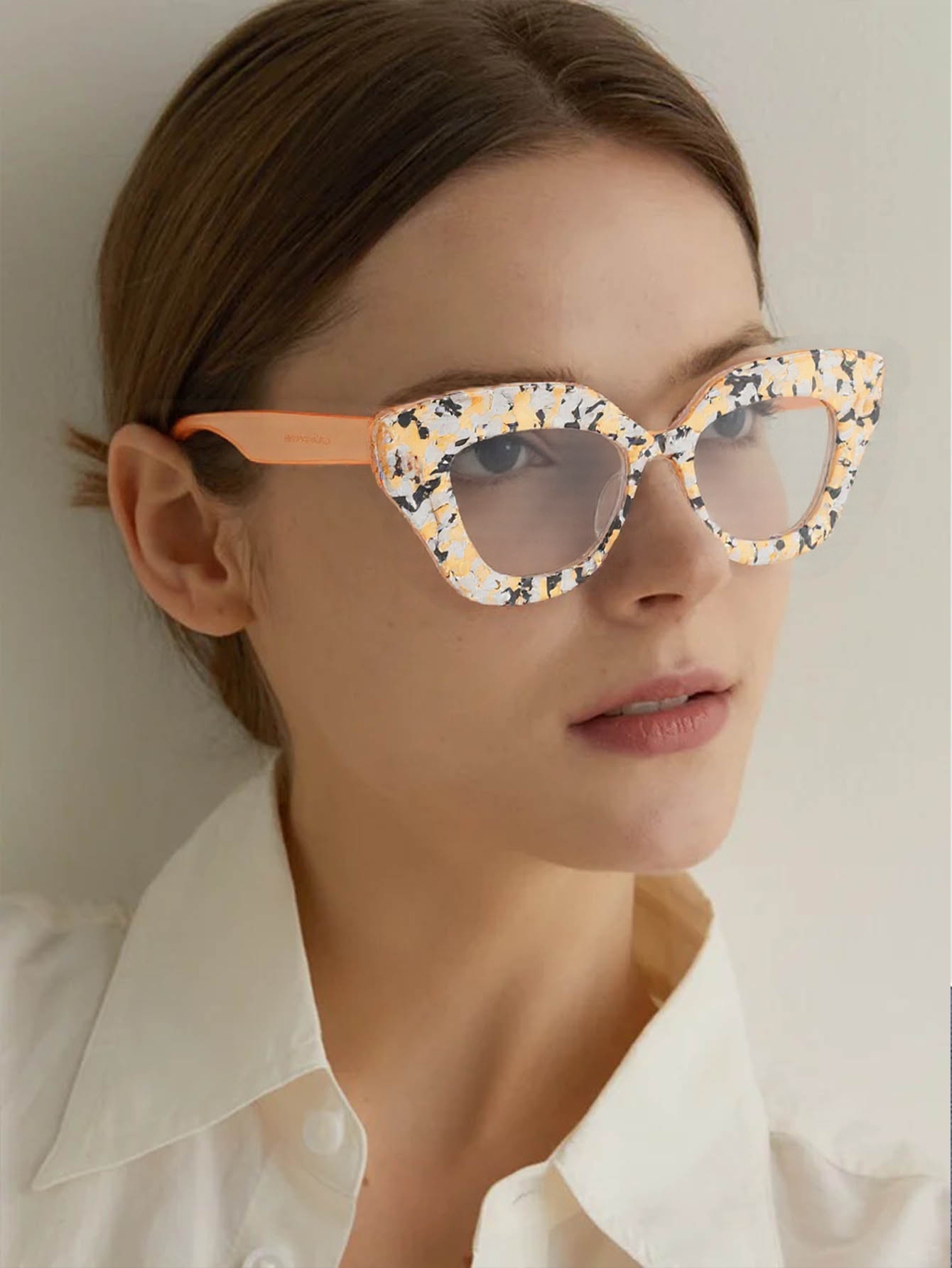 Groot montuur, cat-eye-vorm, g - Street Fashion Photography recensie en prijs