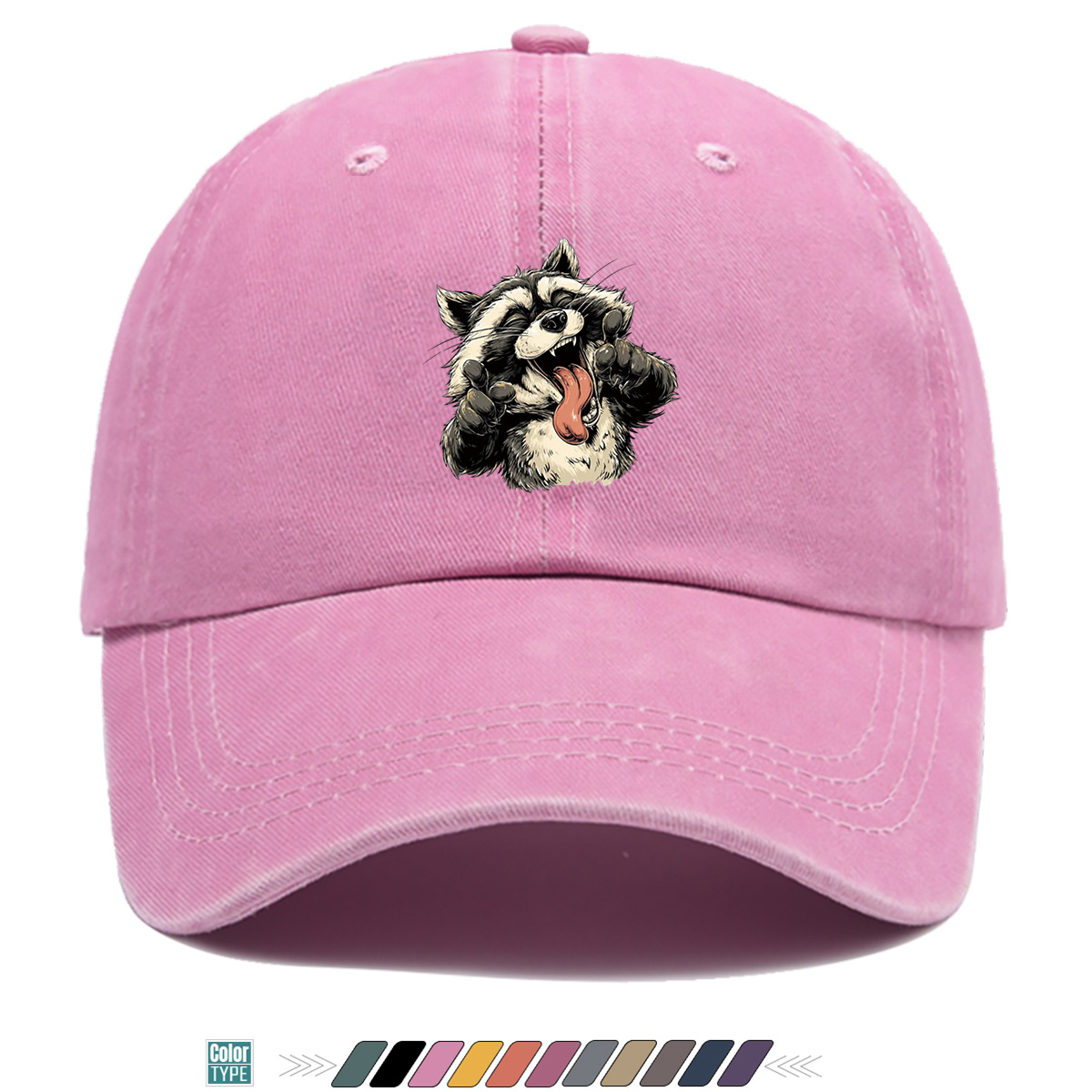 1pc Quirky Grinning Raccoon Pr - Quirky Street Fashion recensie en prijs