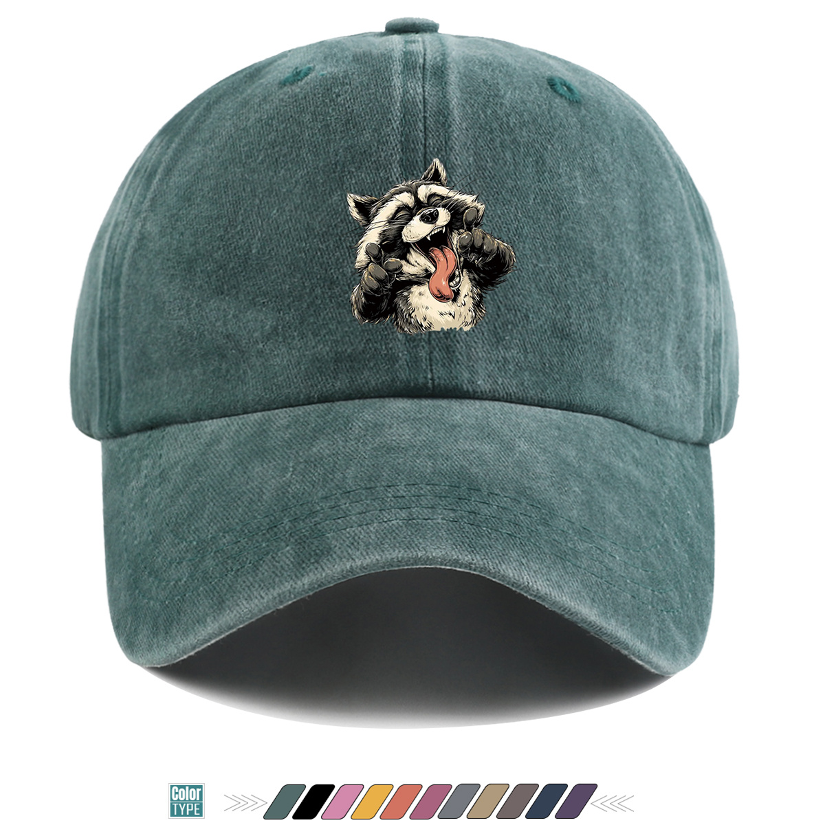 1pc Quirky Grinning Raccoon Pr - Quirky Street Fashion recensie en prijs