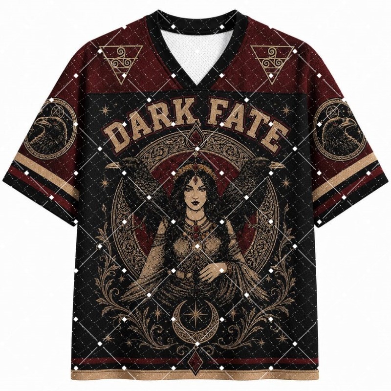 Dark Fate Witch Raven Print V- - Street Fashion Mood recensie en prijs
