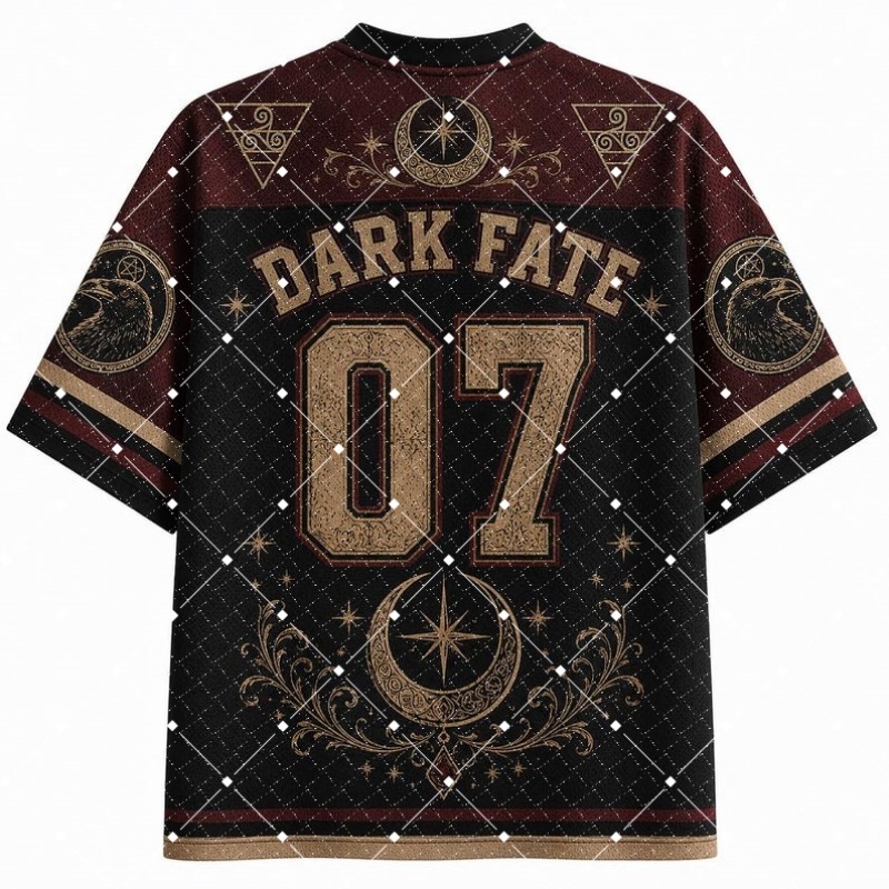 Dark Fate Witch Raven Print V- - Street Fashion Mood recensie en prijs
