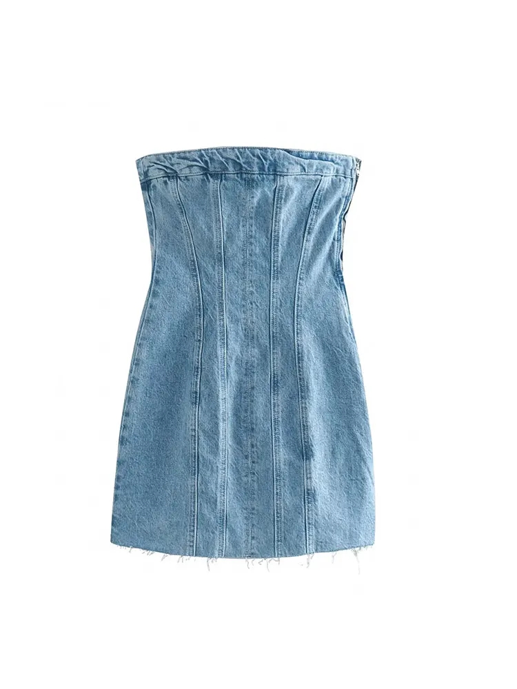 Nlzgmsj Sexy Blauwe Denim Sche - Street Fashion Style Youtube recensie en prijs