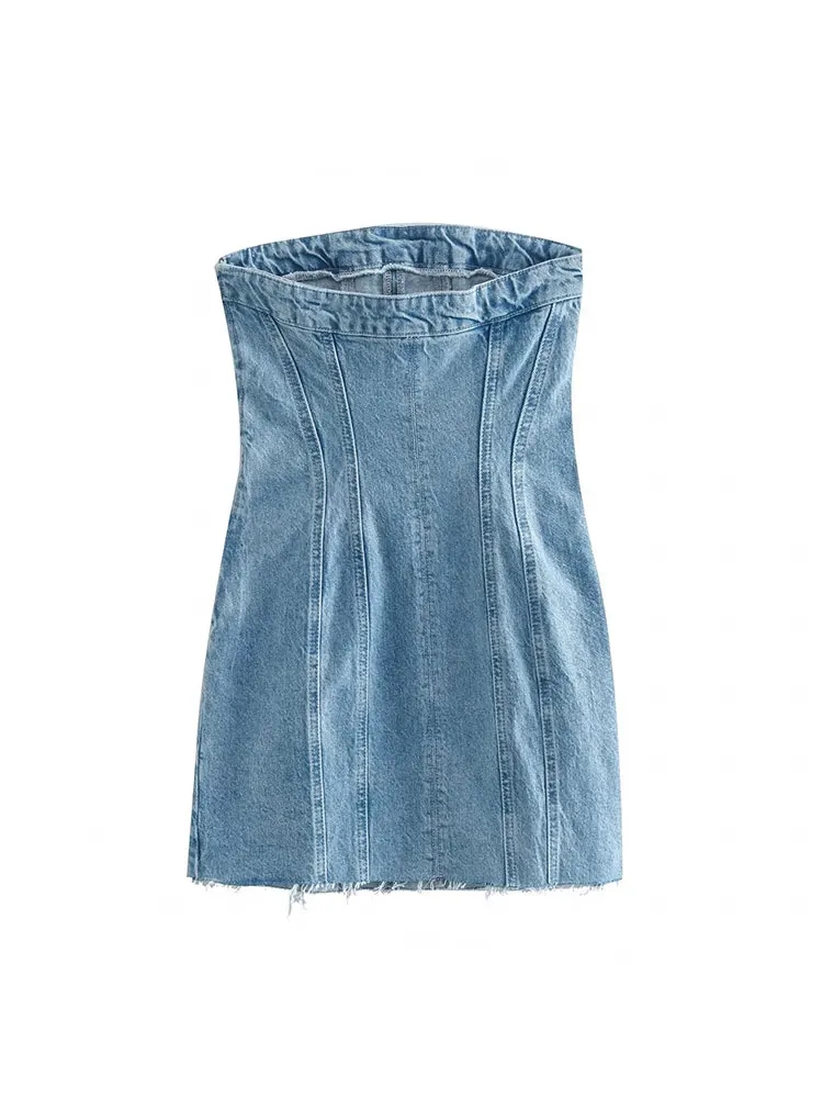 Nlzgmsj Sexy Blauwe Denim Sche - Street Fashion Style Youtube recensie en prijs