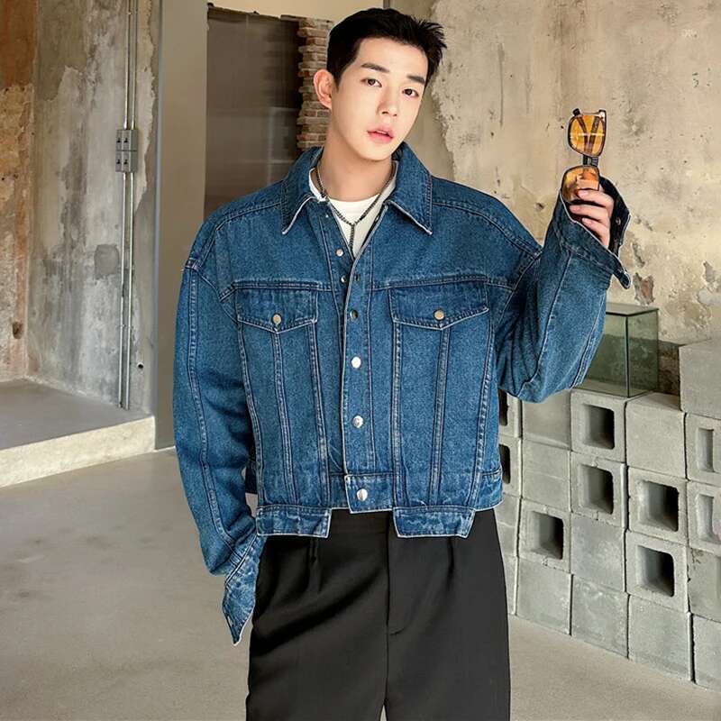 LUZHEN Persoonlijkheid Denim K - Street Fashion Jacket Men recensie en prijs