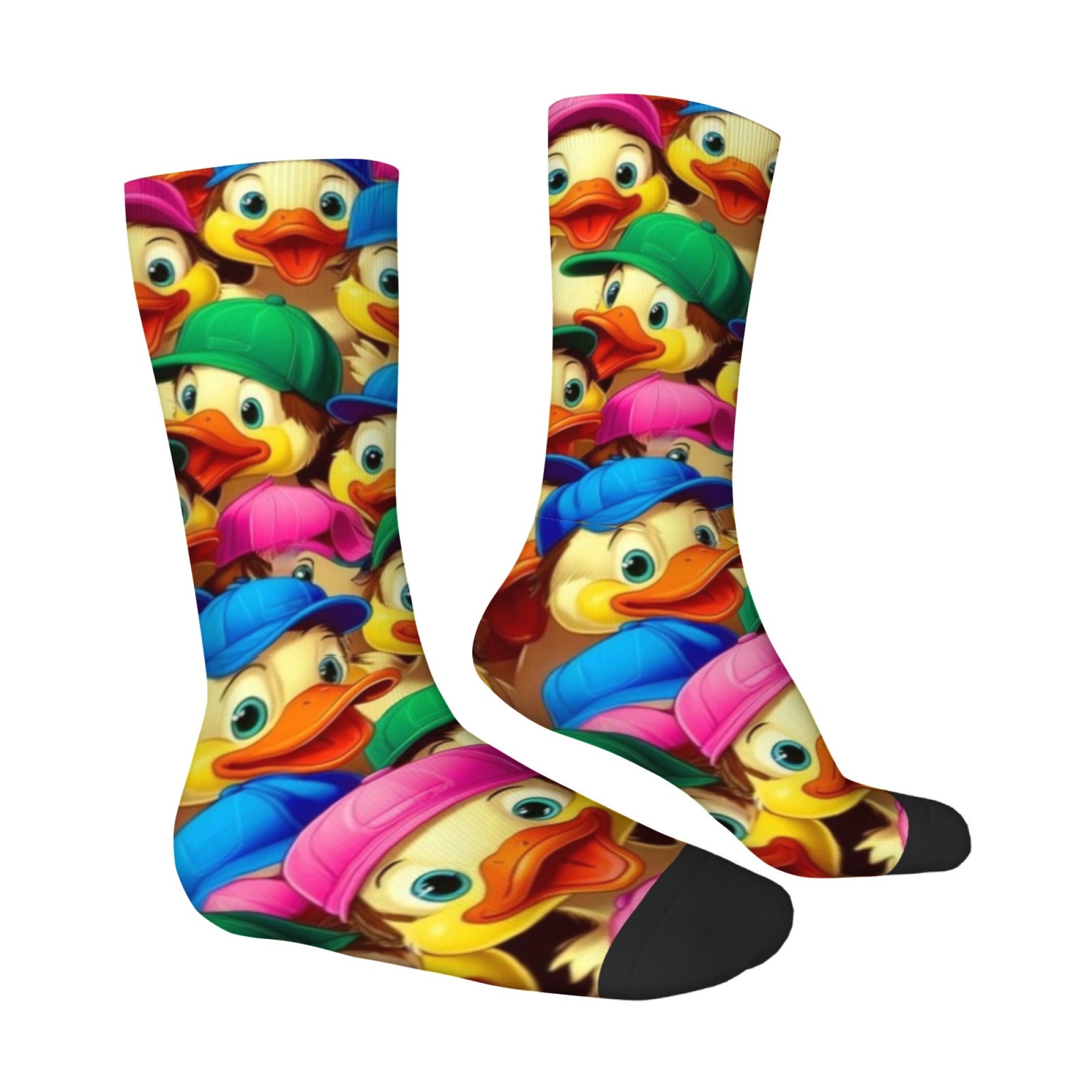 Happy Rubber Duck Sokken Nieuw - Street Fashion Style Youtube recensie en prijs