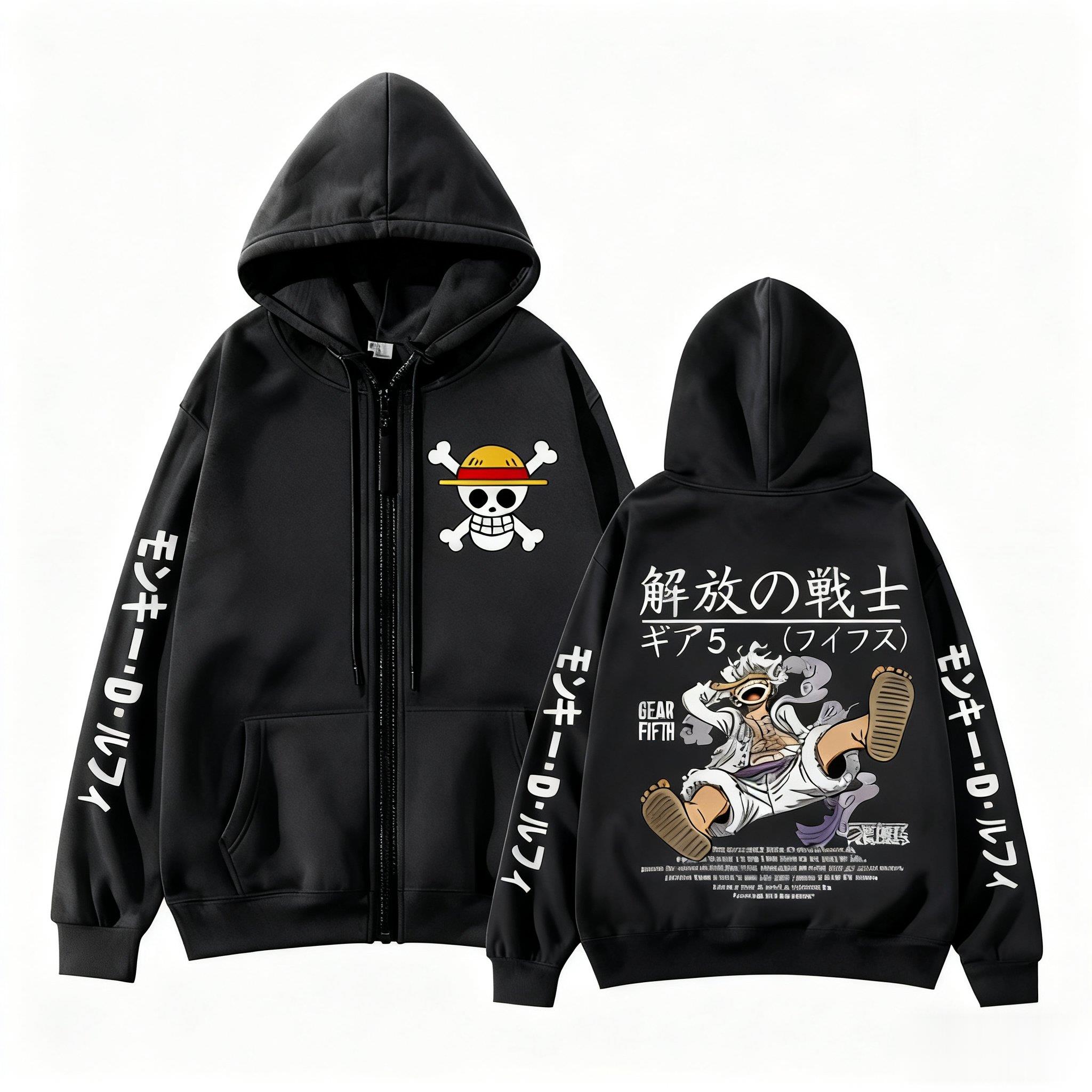 Monkey D Luffy Gear 5 One Piec - Street Fashion Jacket Men recensie en prijs