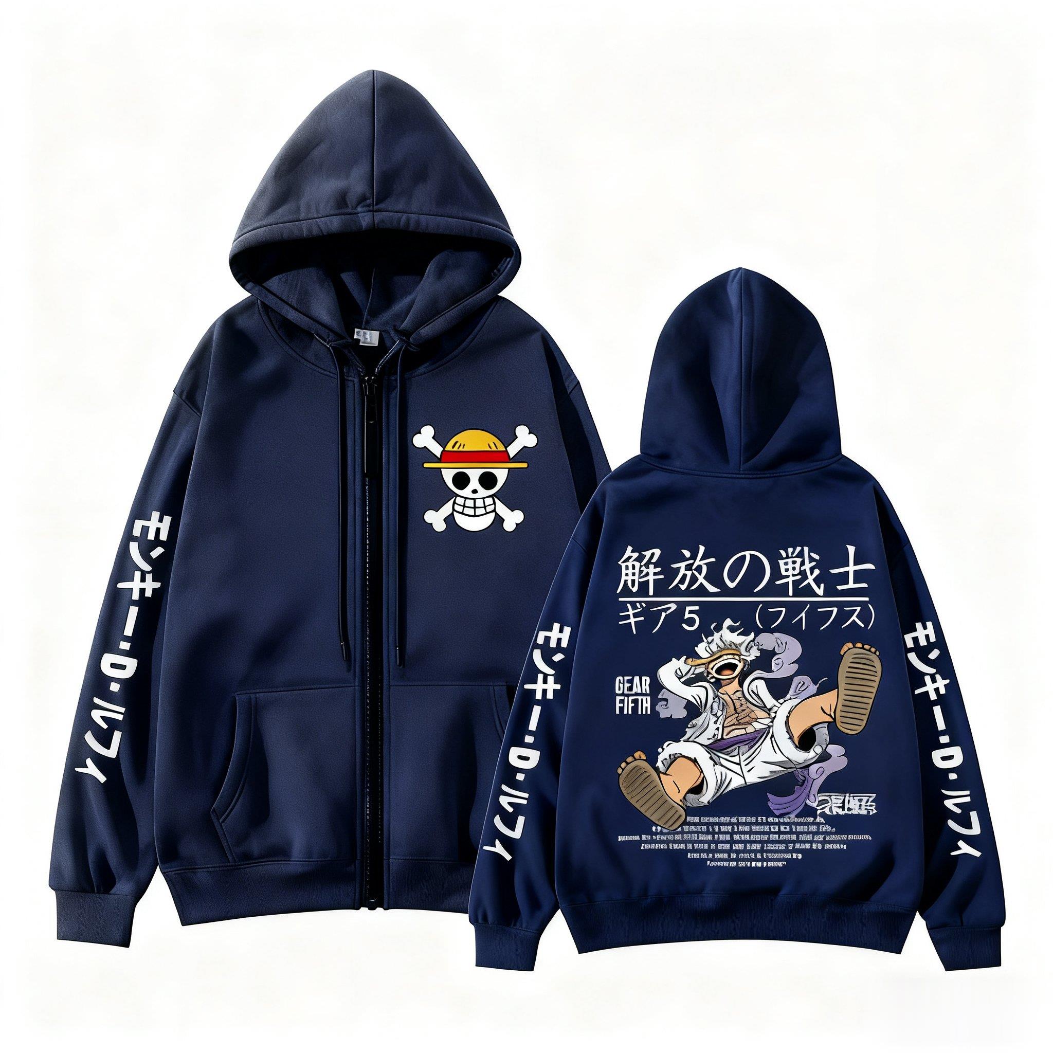 Monkey D Luffy Gear 5 One Piec - Street Fashion Jacket Men recensie en prijs
