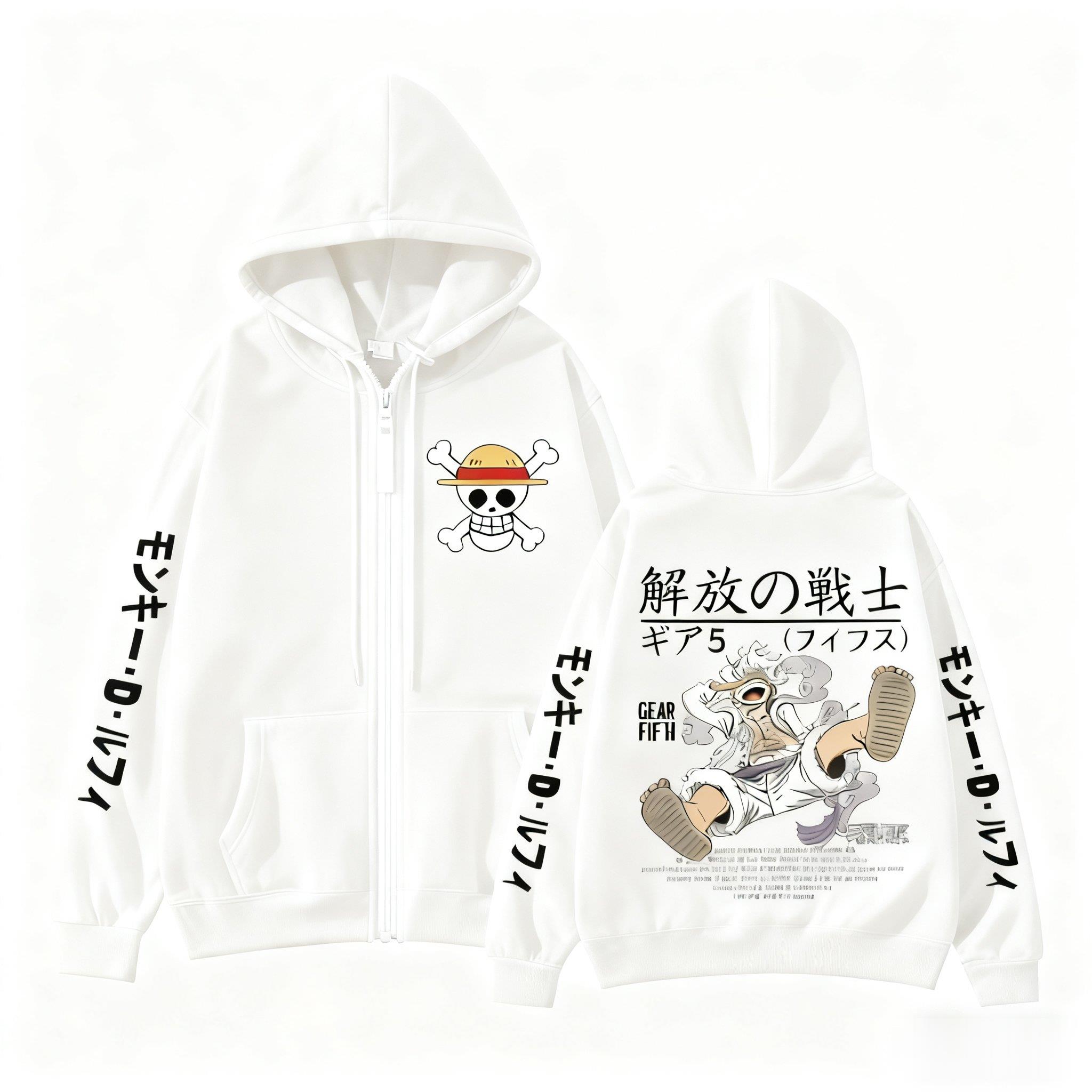 Monkey D Luffy Gear 5 One Piec - Street Fashion Jacket Men recensie en prijs