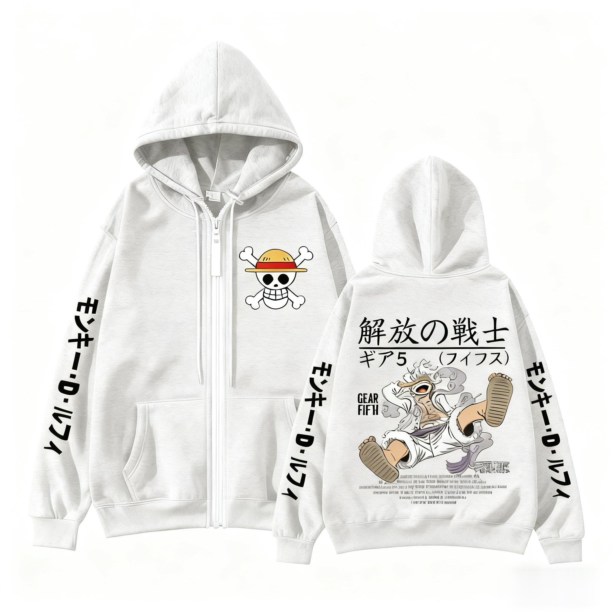 Monkey D Luffy Gear 5 One Piec - Street Fashion Jacket Men recensie en prijs
