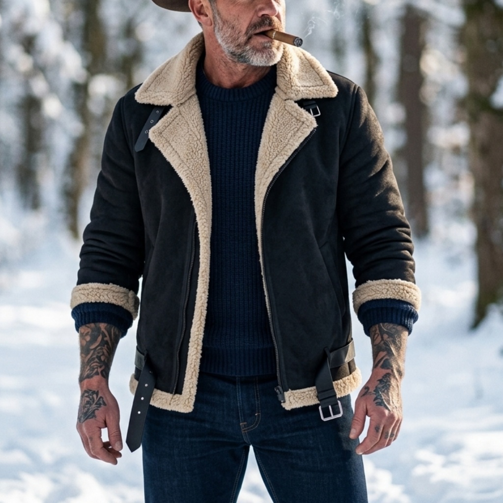 Heren winterjas van imitatiesu - Street Fashion Jacket Men recensie en prijs