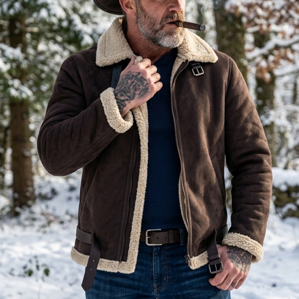 Heren winterjas van imitatiesu - Street Fashion Jacket Men recensie en prijs