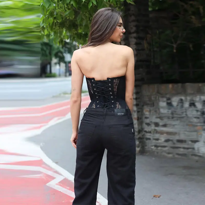 Hottie Top Kant Holle Sexy Mou - Street Fashion Photography recensie en prijs