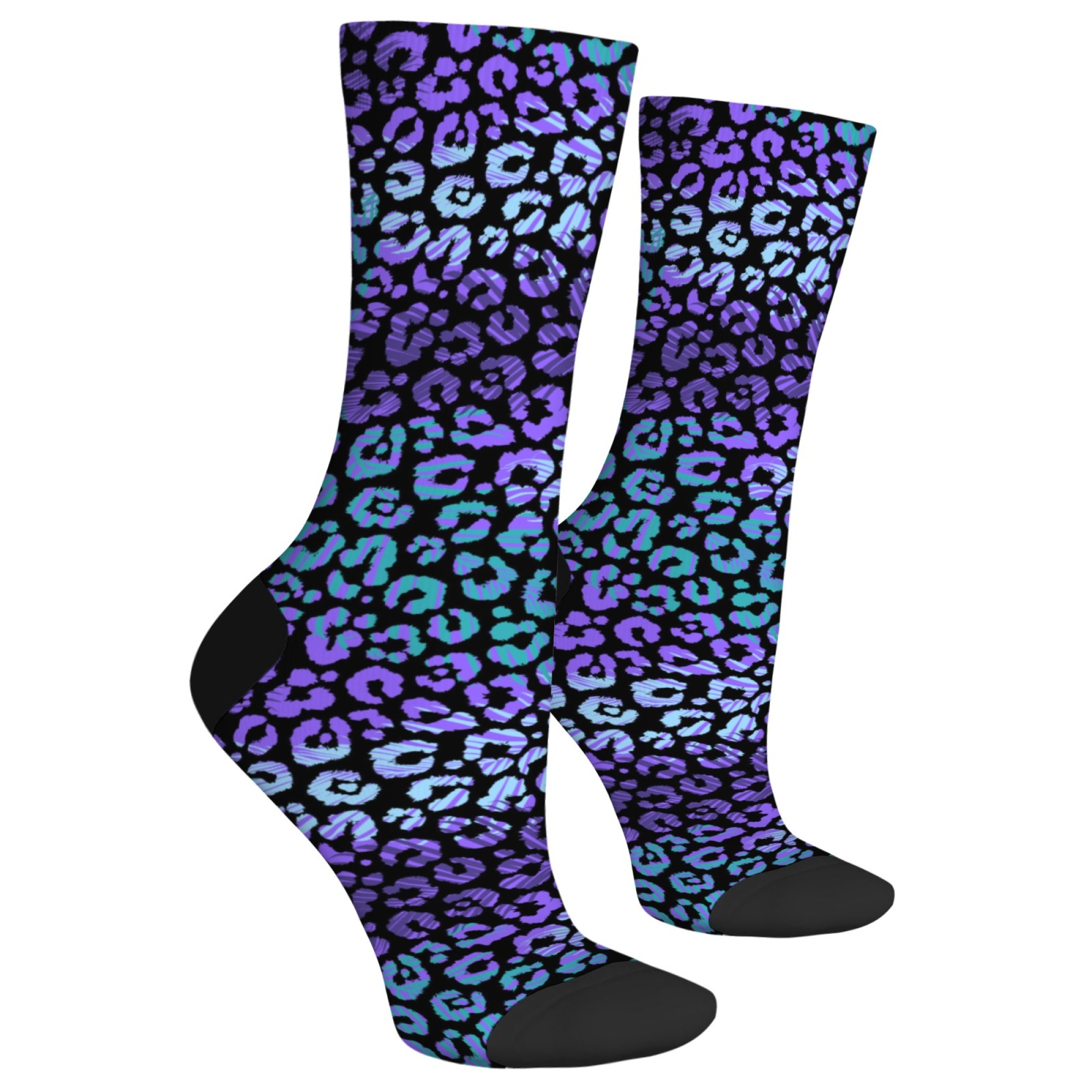 Neon Luipaardprint Sokken Y2K  - Street Fashion Style Youtube recensie en prijs