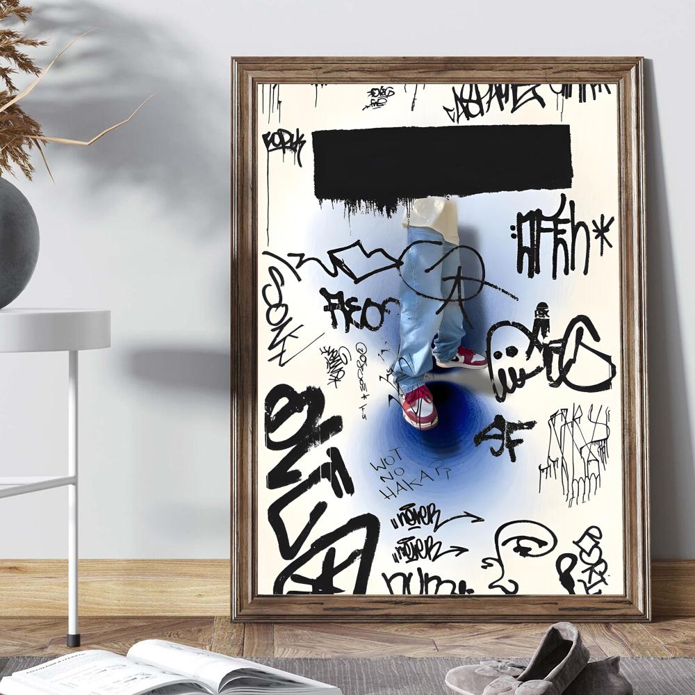Straat Graffiti Mode Muur Kuns - Street Fashion Wallpaper recensie en prijs