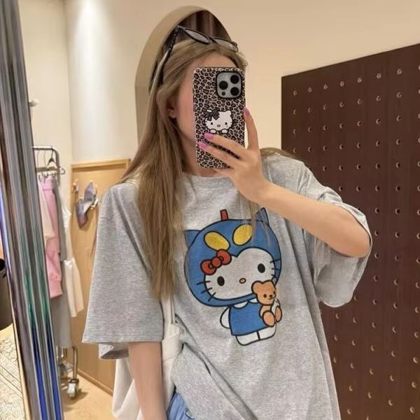 T-shirt met korte mouwen en He - Street Fashion Us recensie en prijs
