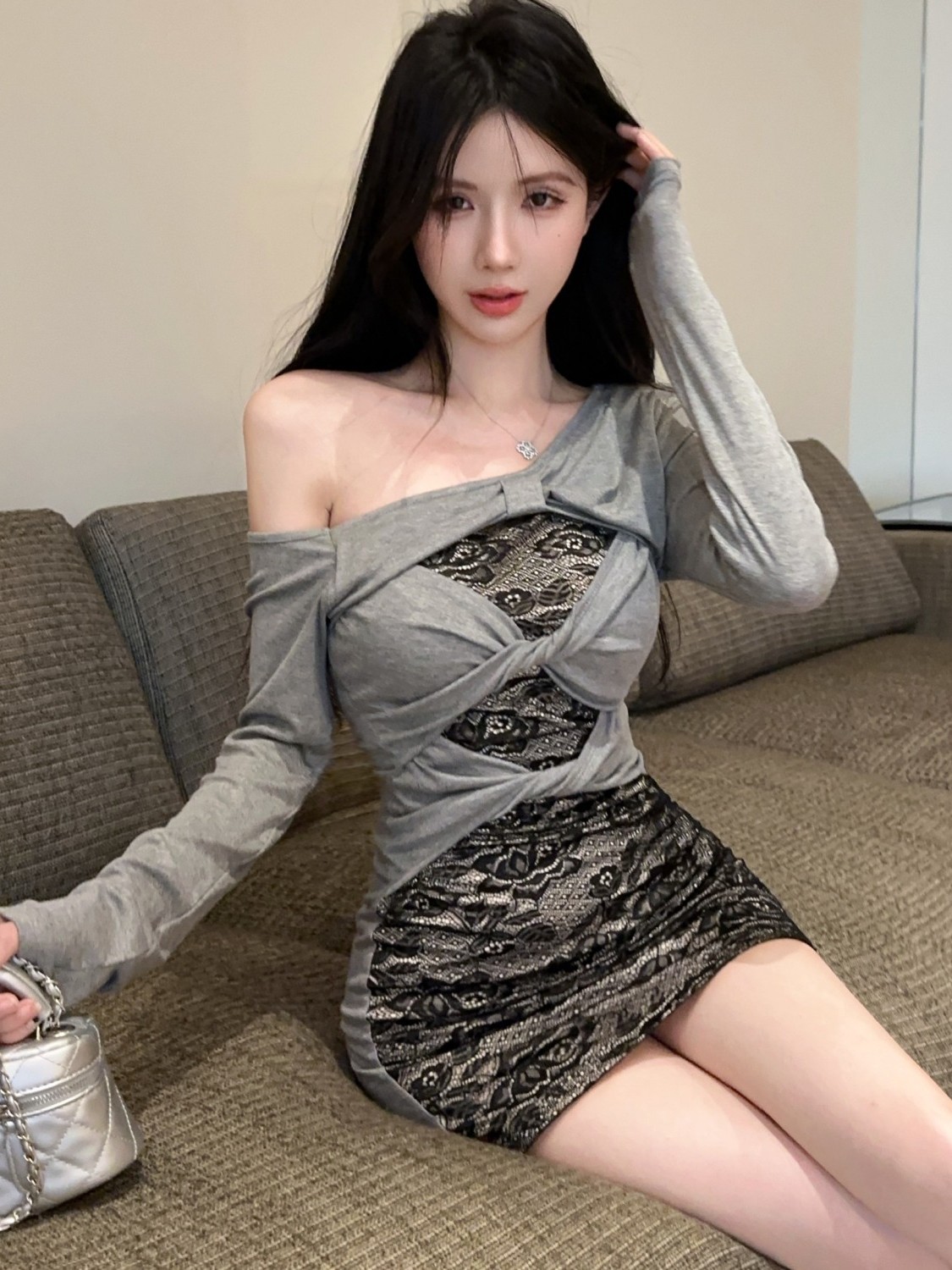 Retro Spicy Girl kanten korte  - Street Fashion Hong Kong recensie en prijs