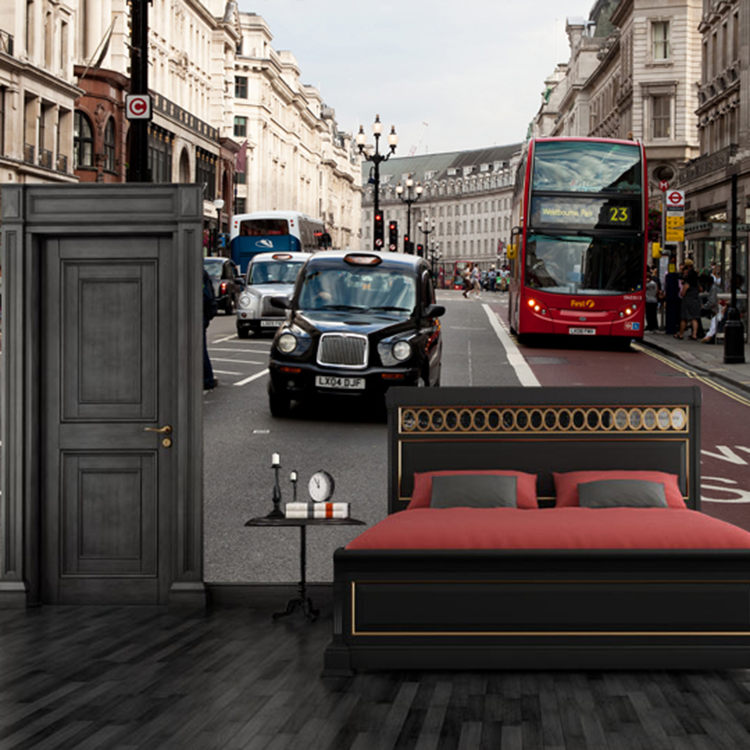 Aangepaste 3D stad straatbeeld - Street Fashion Wallpaper recensie en prijs