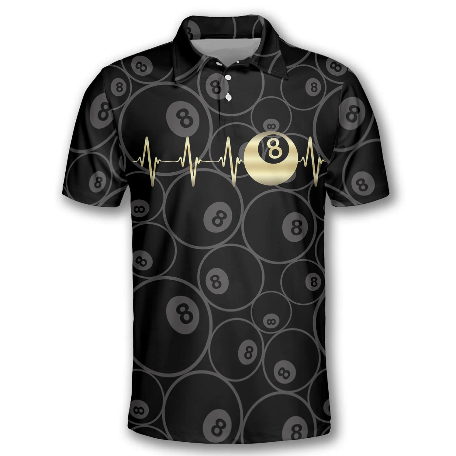 3D Afdrukken Biljart Polo Shir - Street Fashion Mood recensie en prijs