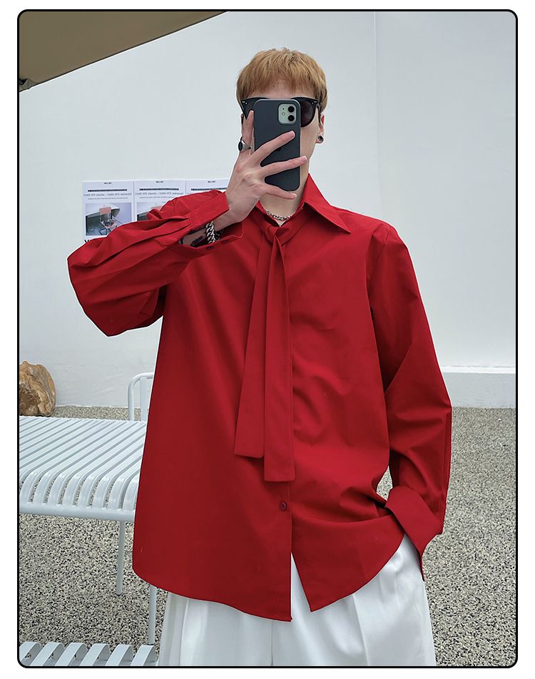Overhemd met lange mouwen Here - Street Fashion Hong Kong recensie en prijs