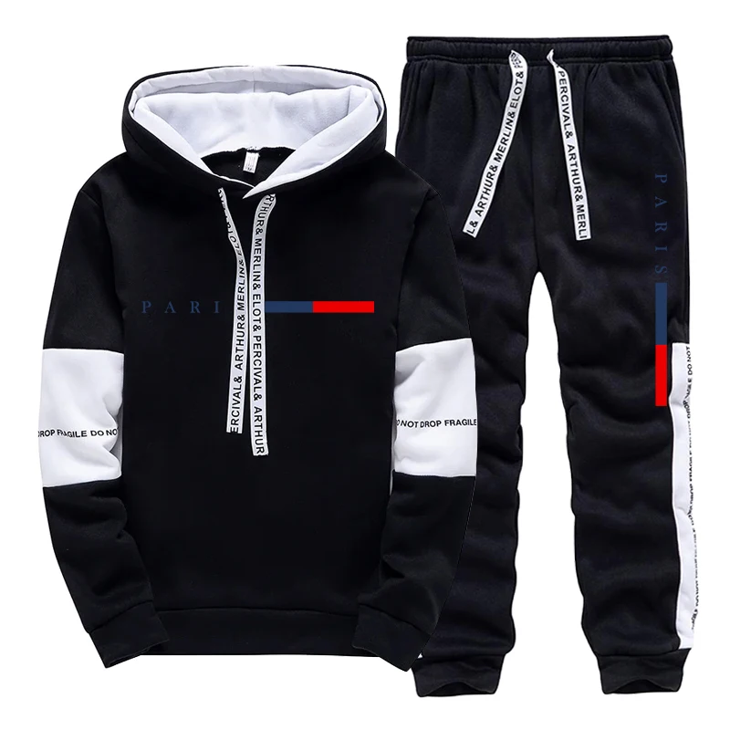 Herenset/Hoodie/Broek Parijse  - Street Fashion Us recensie en prijs