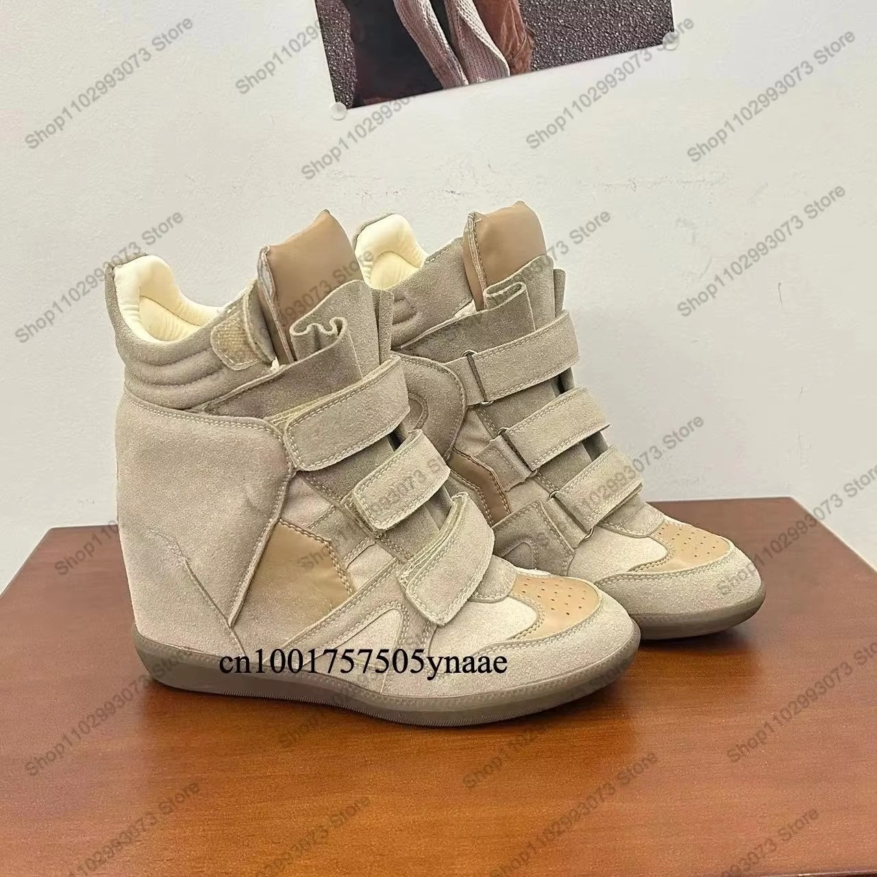Dames Hoge sneakers met verbor - Street Fashion Ladies recensie en prijs