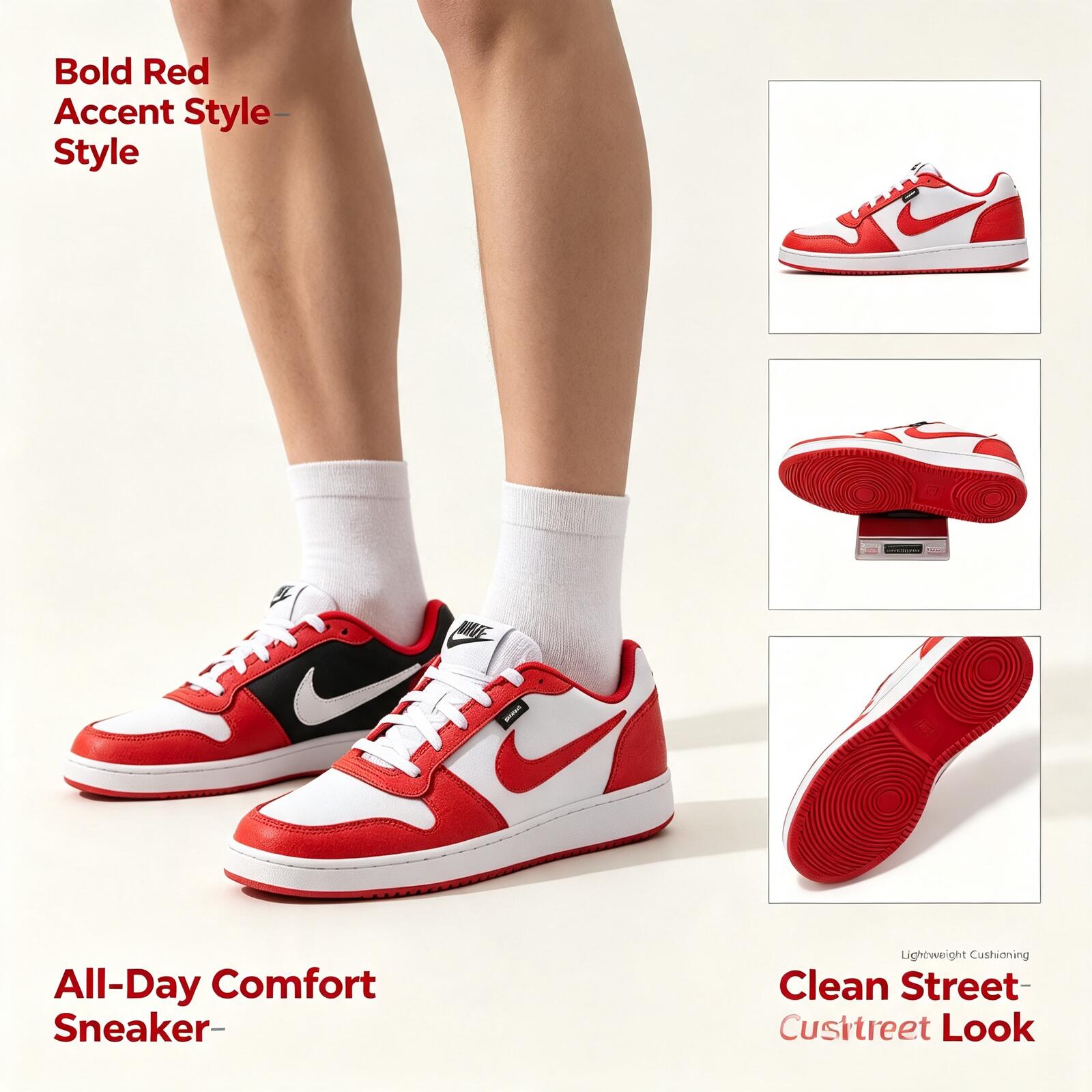 Hot Nike Ebernon Low Prem Low- - Street Fashion Hong Kong recensie en prijs